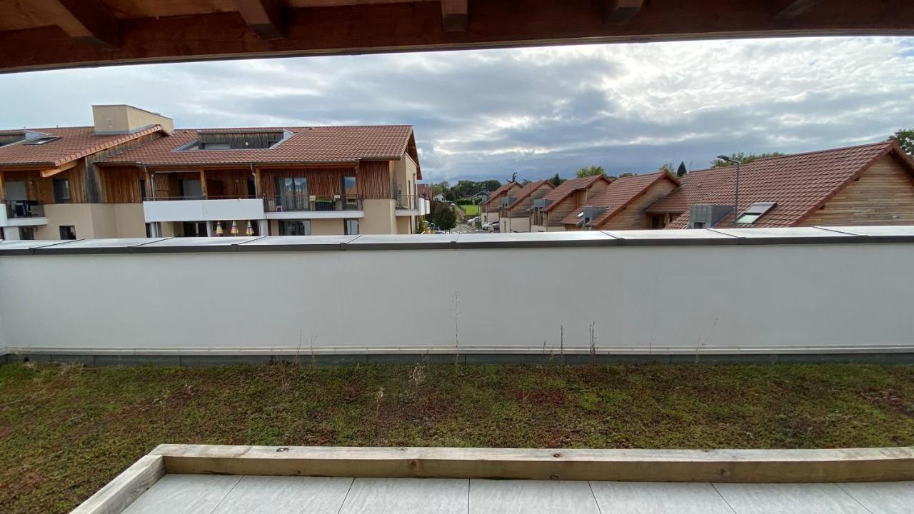 Magnifique Studio Avec Terrasse Et Garage Apartment Chens-sur-Leman Exterior foto